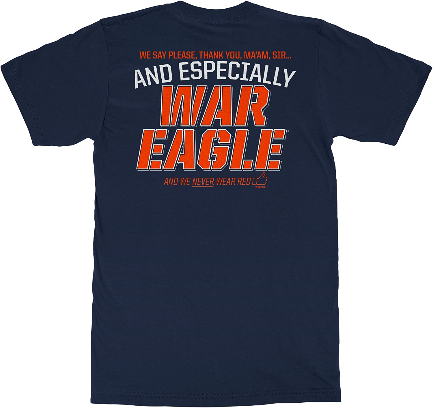 Auburn Tigers T-Shirt - Do The Right Thing - Say War Eagle
