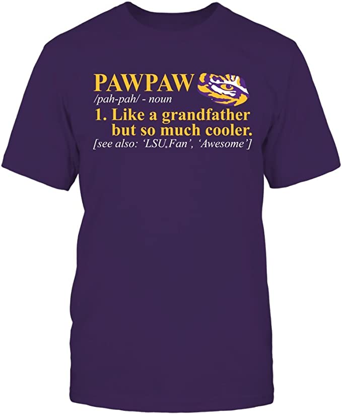 LSU Tigers T-Shirt - PawPaw Grandfather Tee